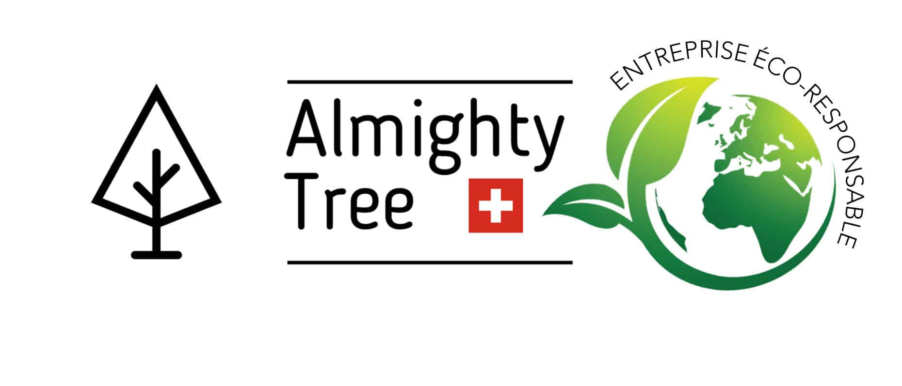 Almighty Tree logo vert